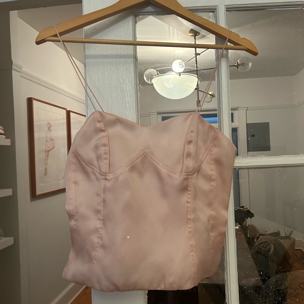 Vintage Pink Bergdorf Goodman Oscar De La Renta Cami
